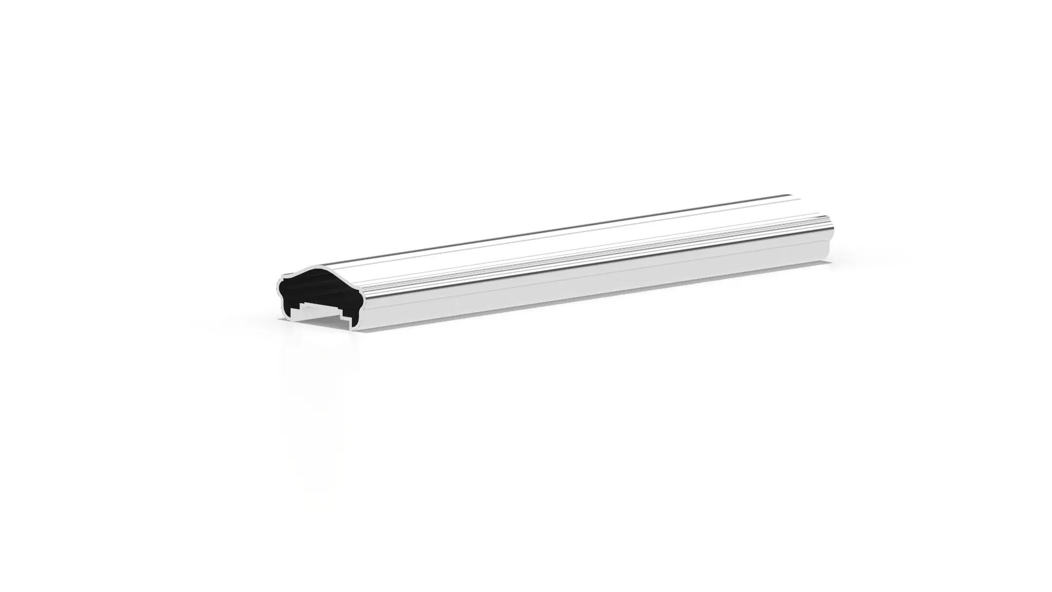 3D rendering of the Classic A-3 aluminum railing Product Category