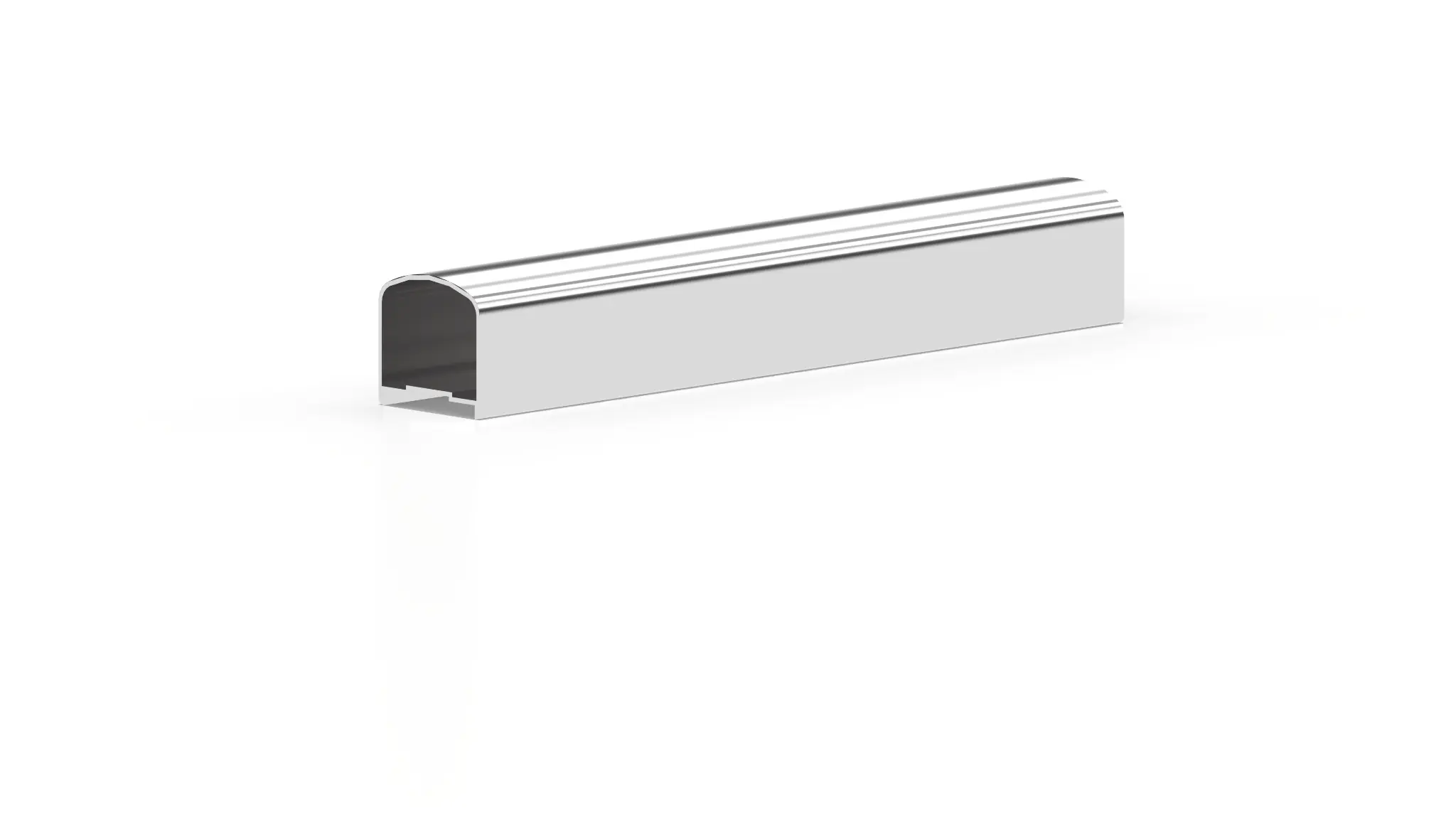 3D rendering of the Contemporary CR-1 aluminum railing Product Category