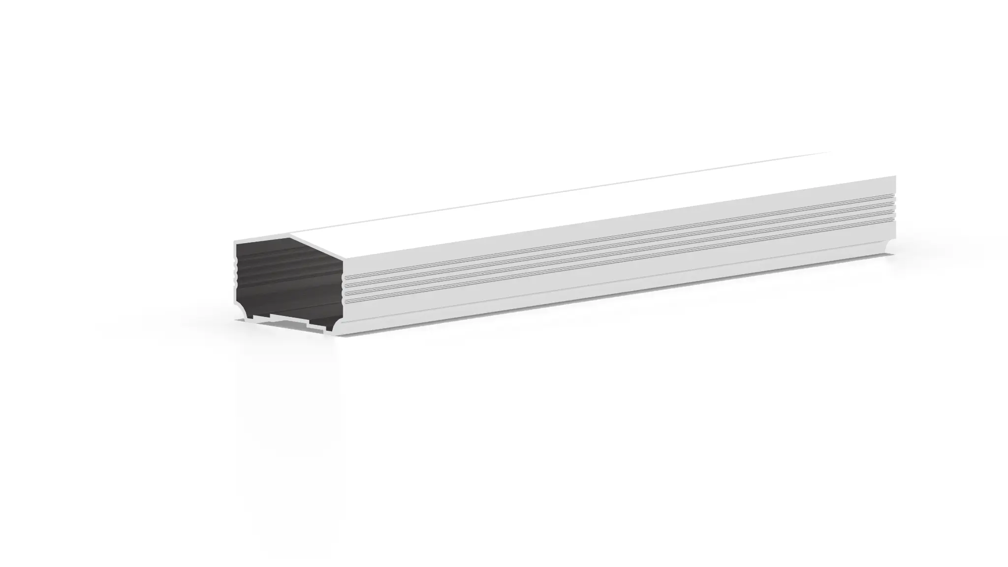 3D rendering of the Estate GM-1 aluminum railing Product Category